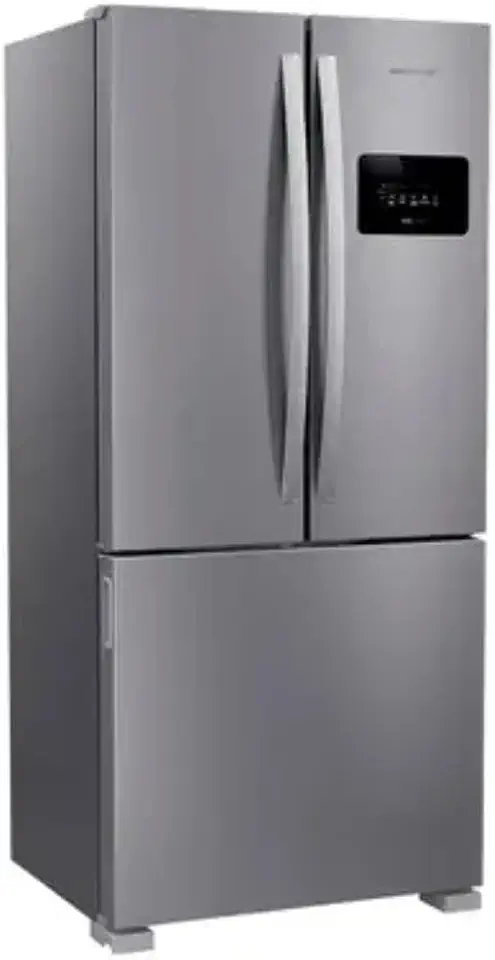 Geladeira French Door 3 Portas Inox Design e Tecnologia Premium Brastemp - BRO85MK 220v