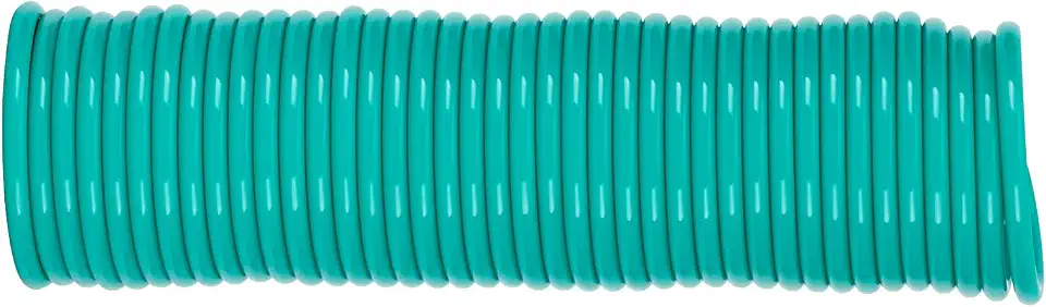 STELS Mangueira de Ar Espiral 10 Metros × 8 mm – Engate Rápido 1/4″ NPT, Nylon Resistente, Anticorrosivo, Para Compressor de Ar, Pintura Automotiva e Uso Industrial