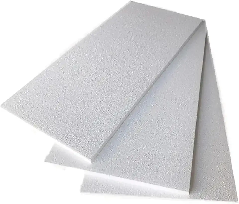 30 PLACAS DE ISOPOR ANTICHAMAS COM 20 MM (2 CM) DE ESPESSURA PARA FORRO, PAREDE, ISOLAMENTO ACÚSTICO 100x50x2CM