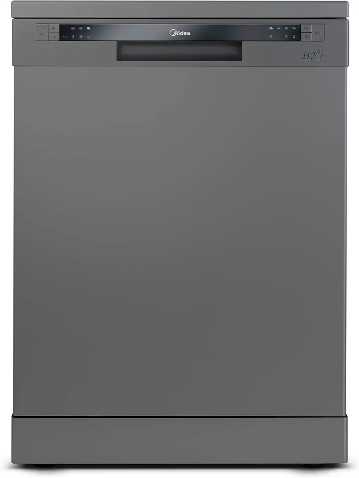 LAVA-LOUCAS MIDEA 14 SERVICOS CINZA 127V