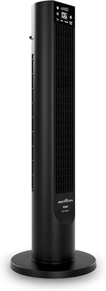 Ventilador Torre Britânia Painel Touch 75W BVT90A 127V