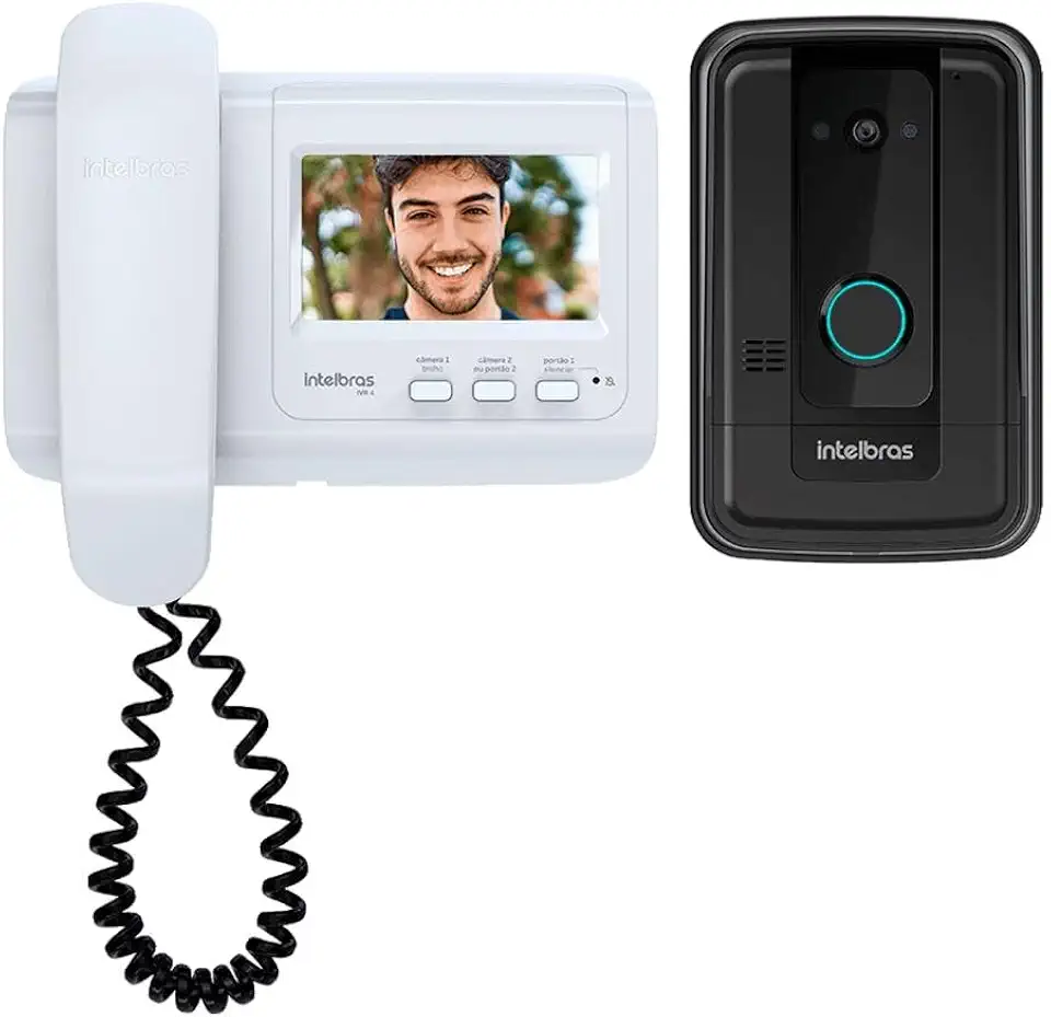Videoporteiro Residencial IVR 4 Branco Intelbras