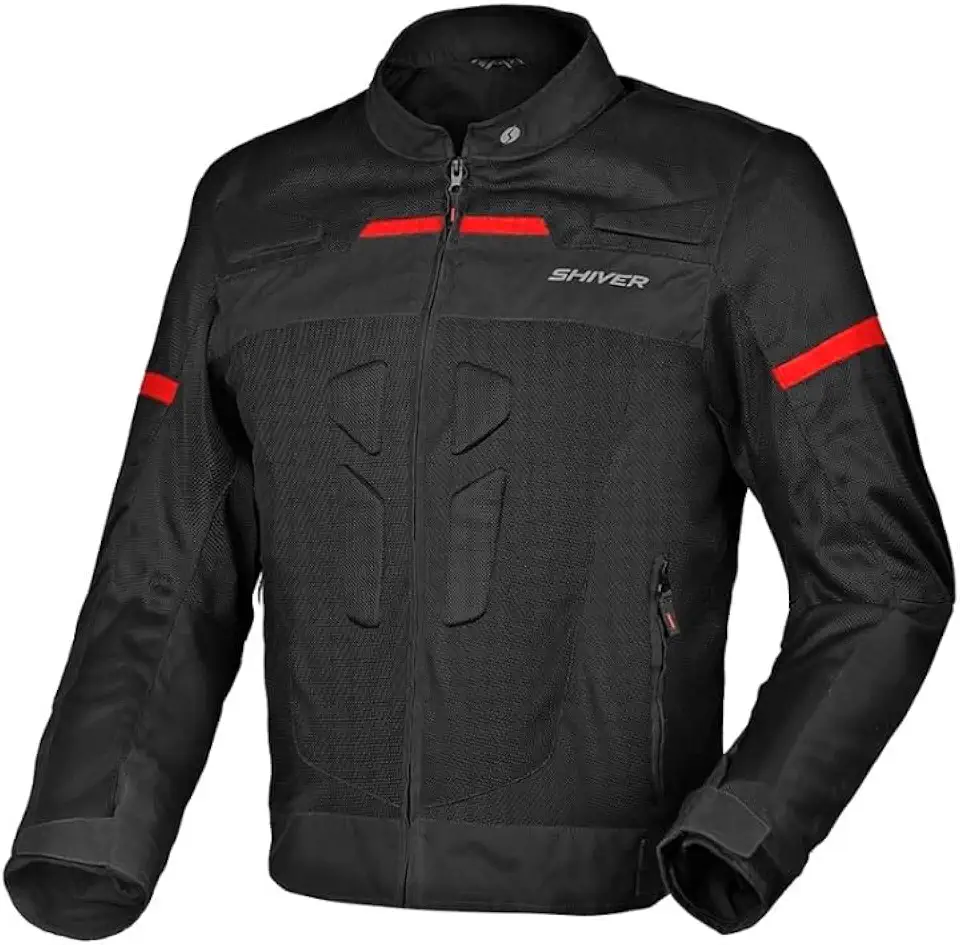 JAQUETA MASCULINA MOTOQUEIRO MOTO VENTILADA SHIVER TAM G