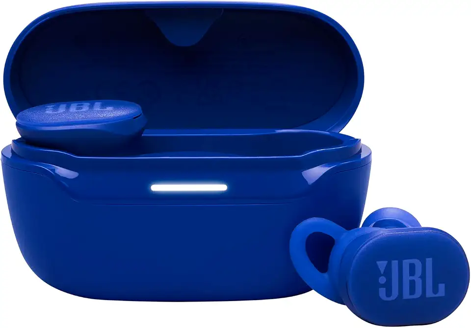 JBL, Fone de Ouvido Sem Fio, Endurace Race 2, Esportivo, Intra Auricular, Com Cancelamento de Ruído, À Prova D'água e Poeira - Azul