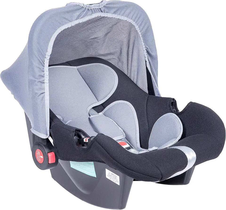 Styll Baby Bebê Conforto Até 13Kg Preto E Grafite