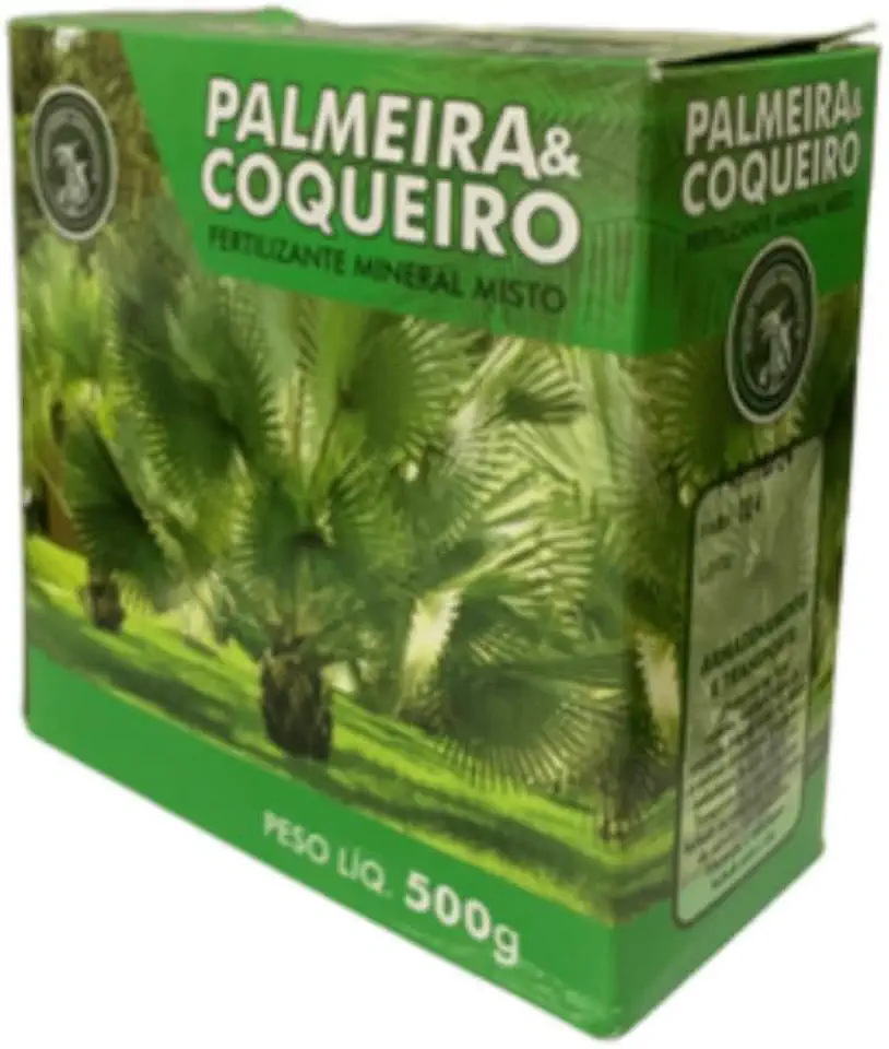 Fertilizante para Palmeiras e Coqueiros 500g –Crescimento Saudável - Equilíbrio e Vitalidade Vegetal