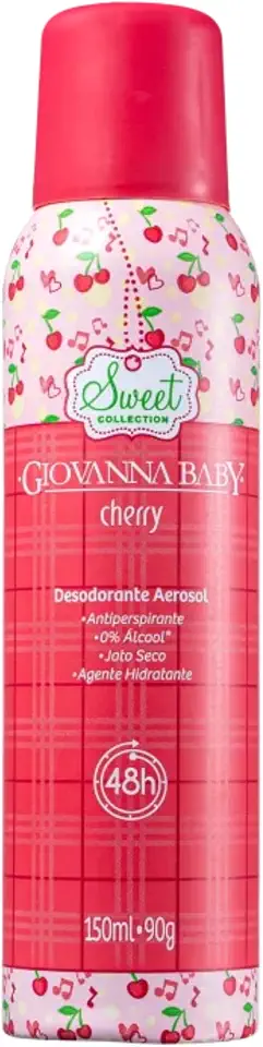 Giovanna Baby - Desodorante Aero Giovanna Baby 150Ml Fem Cherry