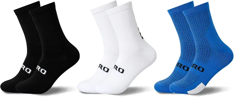 Meia Cano Médio Run para Corrida Bike Esportes, Tamanho: Único 37-44