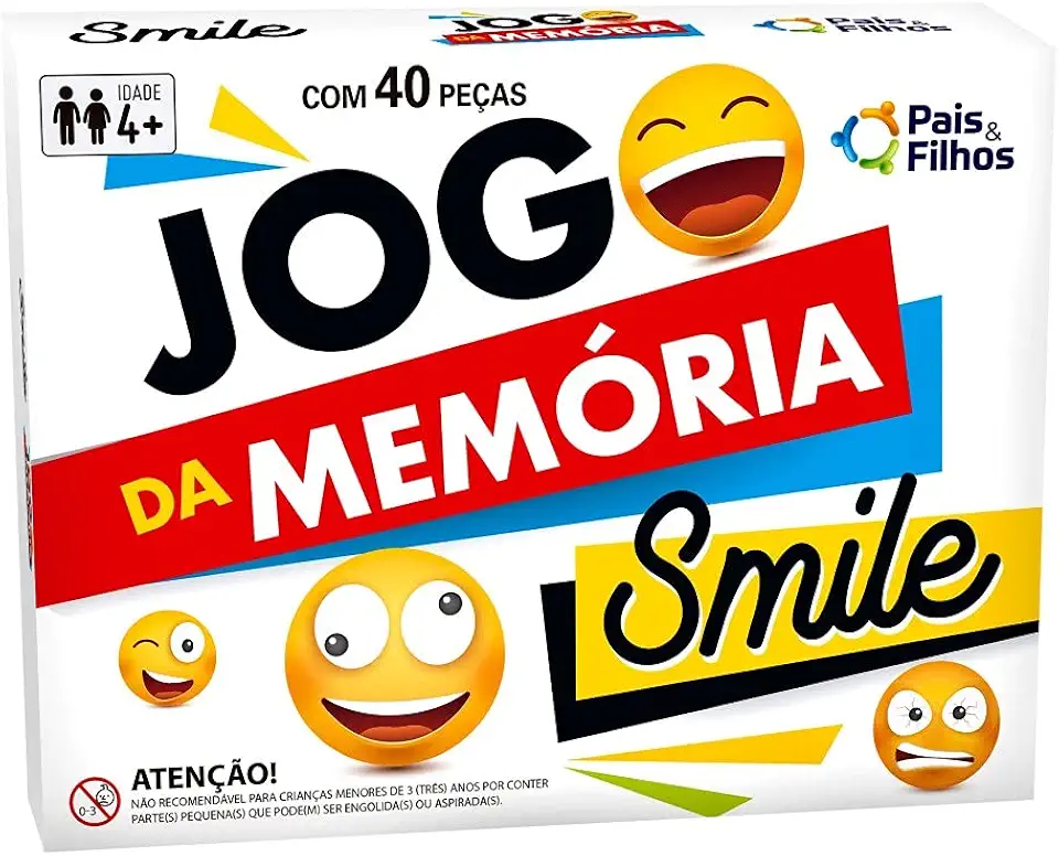 Pais & Filhos Memória Smile Branco