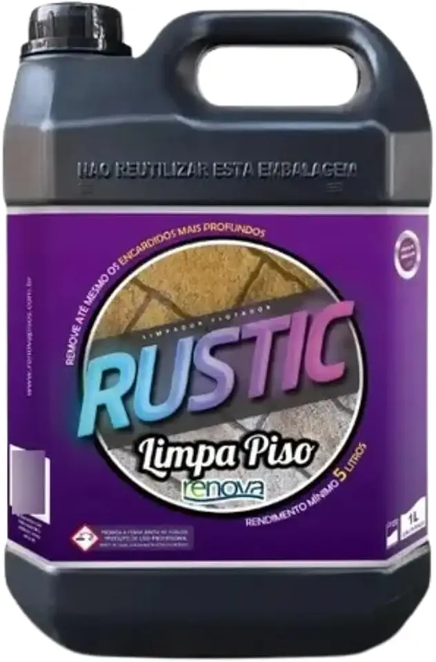 Limpa Piso Remove Encardido Pedra Renova Cerâmica Rustic