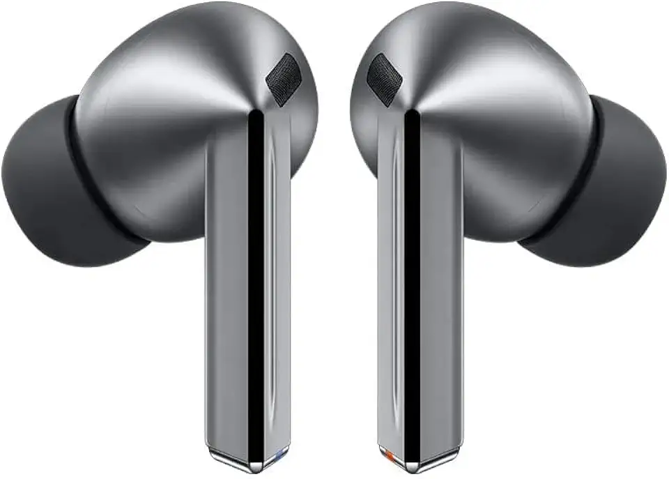 Samsung Galaxy Buds3 Pro, Fone de Ouvido sem fio,Alto-Falantes Duplos, Cancelamento Ativo de Ruído Inteligente, Áudio Hi-Fi, Áudio 360, Tradução Simultanêa com Galaxy AI, Equalizador Adaptativo, Cinza