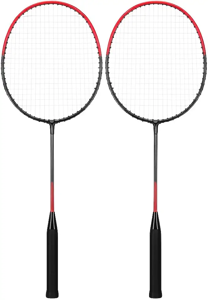Kit de Badminton para Família – Diversão Garantida ao Ar Livre com 02 Raquetes e 03 Petecas - Mais Diversão, Menos Tela, Muito Movimento