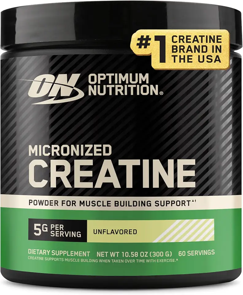 Creatine Micronized (300g), OPTIMUM NUTRITION, 100 servings (pack of 1)
