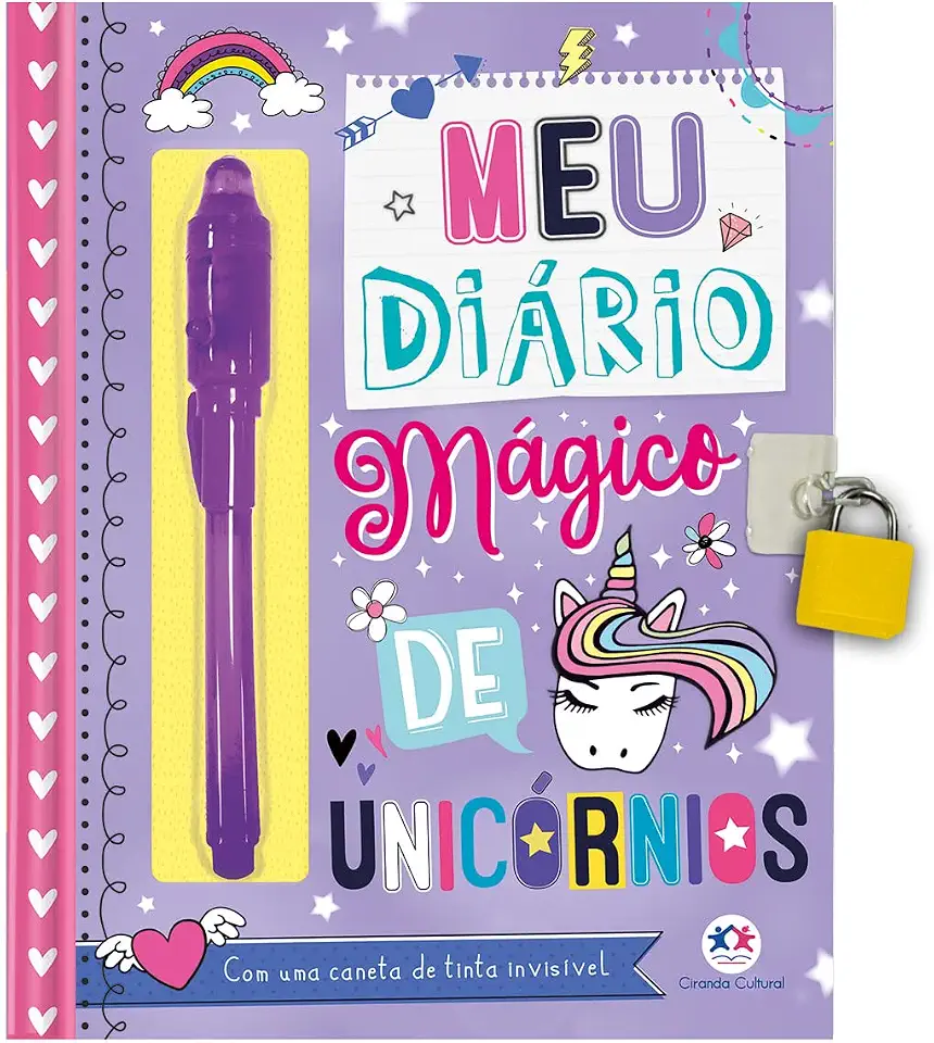 Meu Livro Diário Mágico de Unicórnios