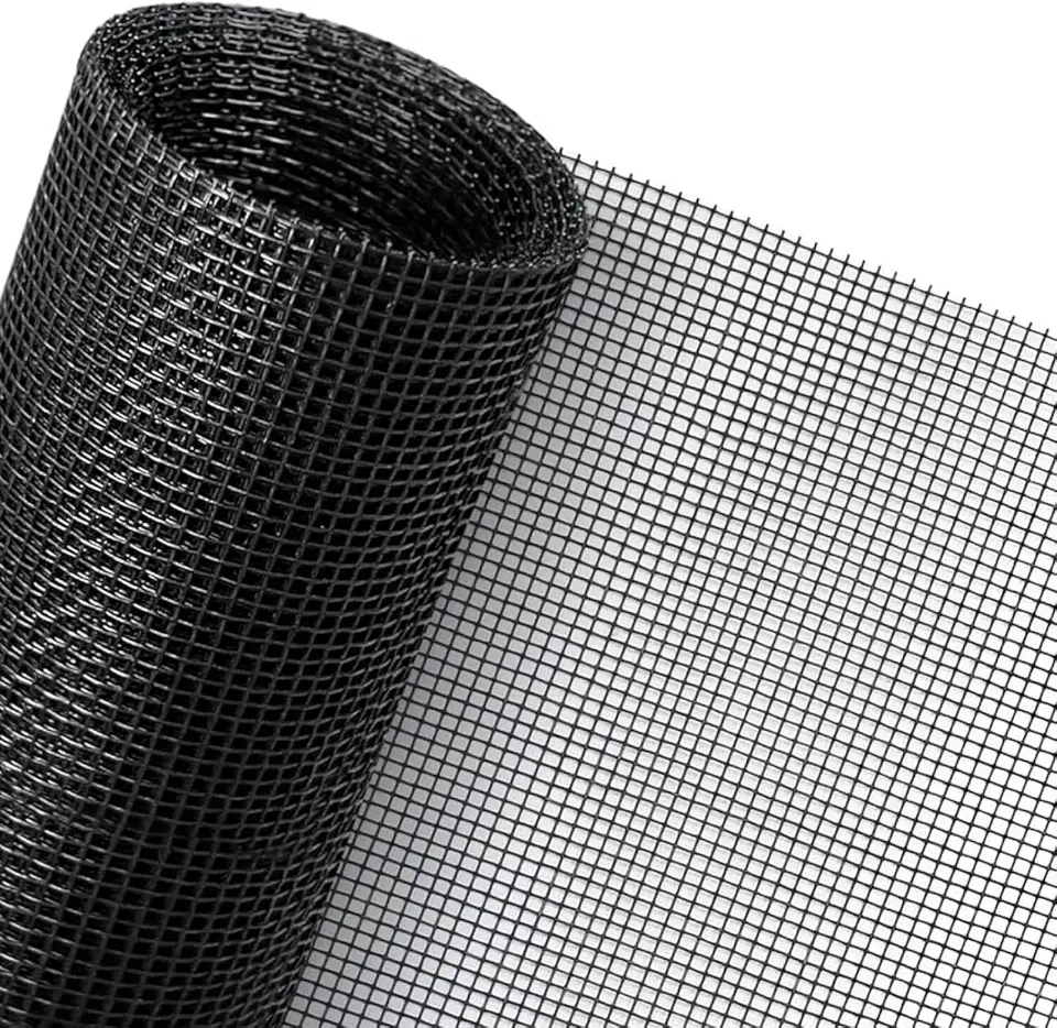 Tela Mosquiteira Fibra Vidro Preta 150 x 120cm - Proteção Janela Anti Mosquitos Pernilongos