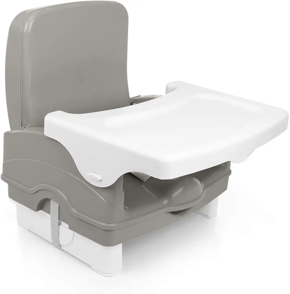 Cosco Kids, Cadeira de Refeição Portátil Smart, Cinza
