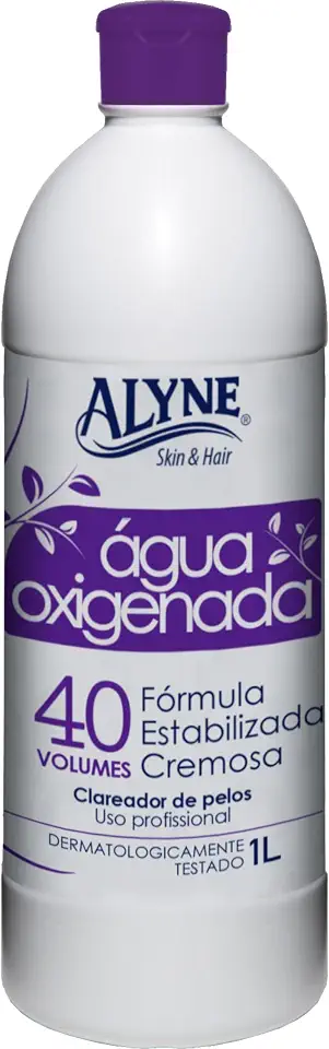 Alyne Água Oxigenada Cremosa 40 Vol. 1 Litro Roxo
