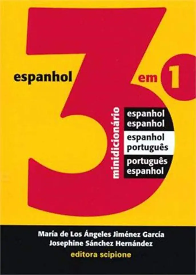 Minidicionário 3 em 1 - Espanhol