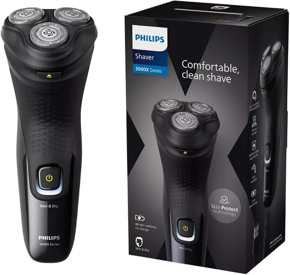 Barbeador Elétrico Comfort Cut Philips X3021/00 3000X Series - Bivolt