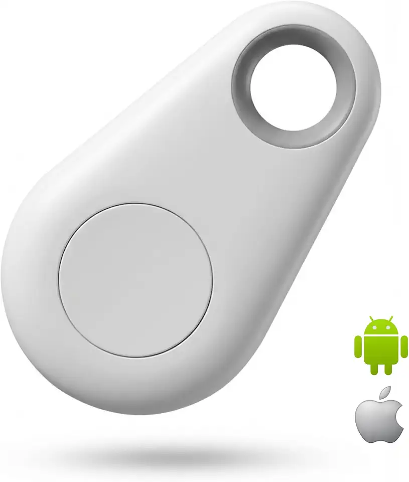 Smart Tag Rastreador Bluetooth Compatível com Android e iOS – Localizador GPS Inteligente Anti-Perda Ideal para Pets, Chaves, Mala, Carro e Mochila