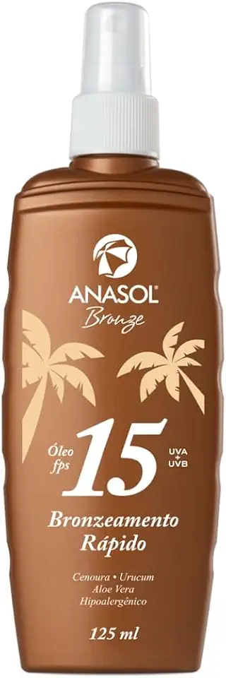 Anasol Óleo Bronzeador Spray FPS 15-125 ml