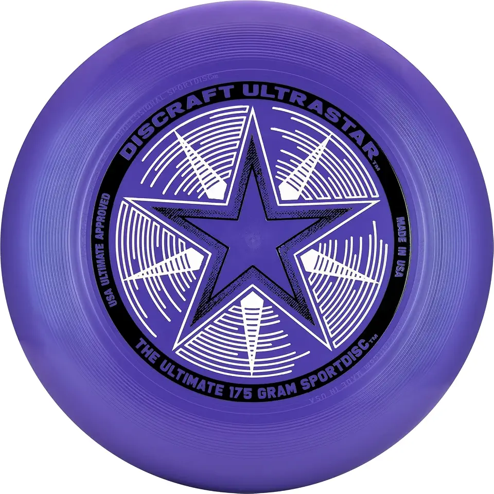 Discraft Disco esportivo Ultra Star roxo pérola 175 gramas