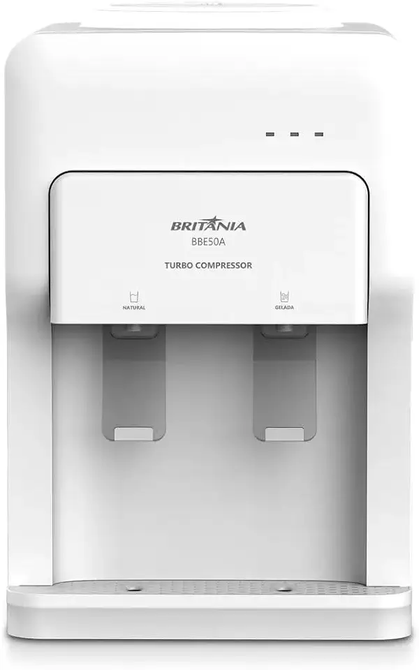 Bebedouro De Água Britânia Água Natural e Gelada BBE50A 127V