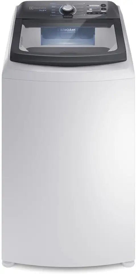 Máquina de Lavar Electrolux 14,5kg Branca Efficient Cesto Inox Jet&Clean 127v LEE15