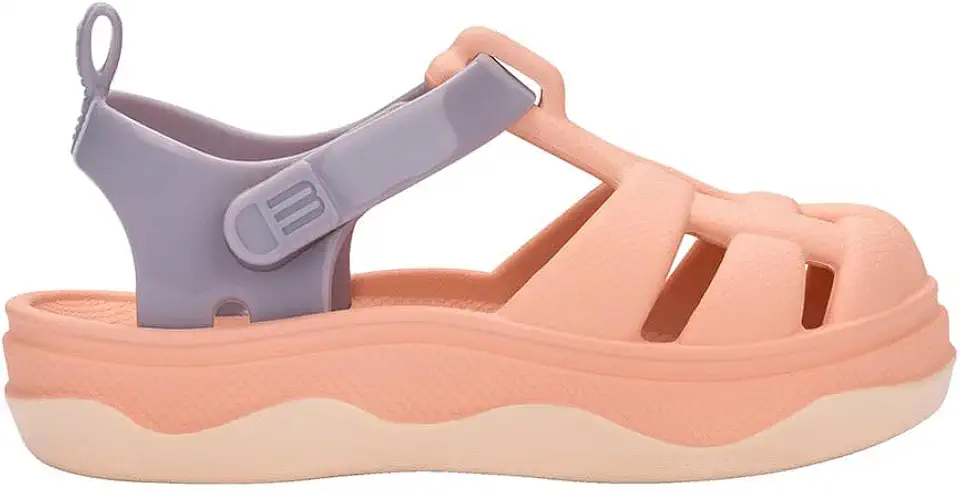 Mini Melissa Zig Baby Bege Cinza 36181