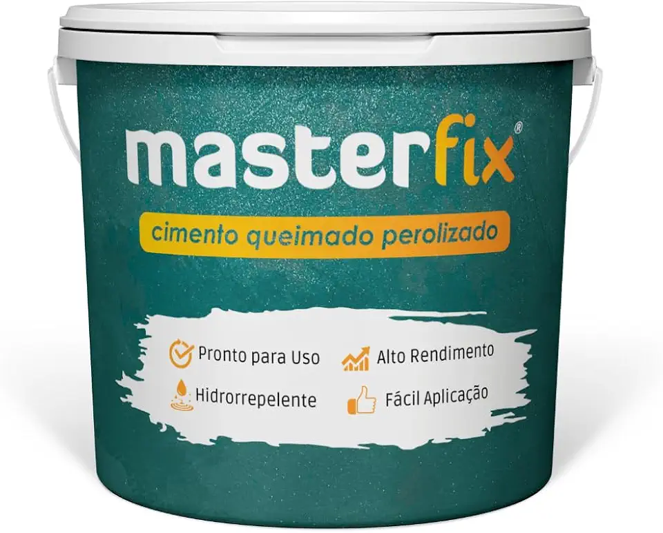 Masterfix Efeito Cimento Queimado Perolizado (Poeira de Jade)