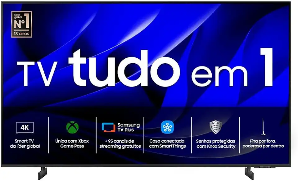 Samsung Smart TV 70" Crystal UHD 4K 70DU8000 - Painel Dynamic Crystal Color, Gaming Hub
