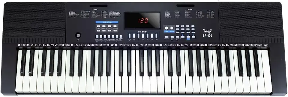 Teclado Musical Iniciante Estudante 5/8 Bravo Bp100 61 Teclas