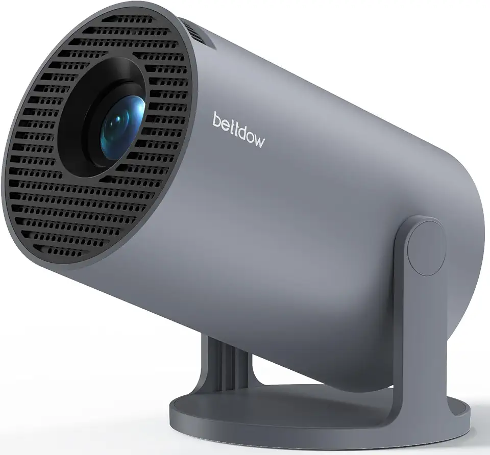Projetor Full HD 4K 1080P 1000 AC1075 Cinza