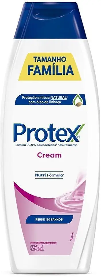 Sabonete Líquido Antibacteriano Protex Cream 650ml (Packaging May vary)