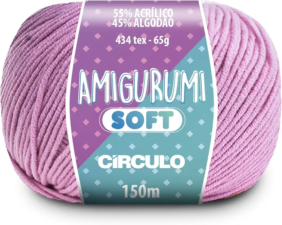 Fio Amigurumi Soft Círculo (Rosa Candy 3526)