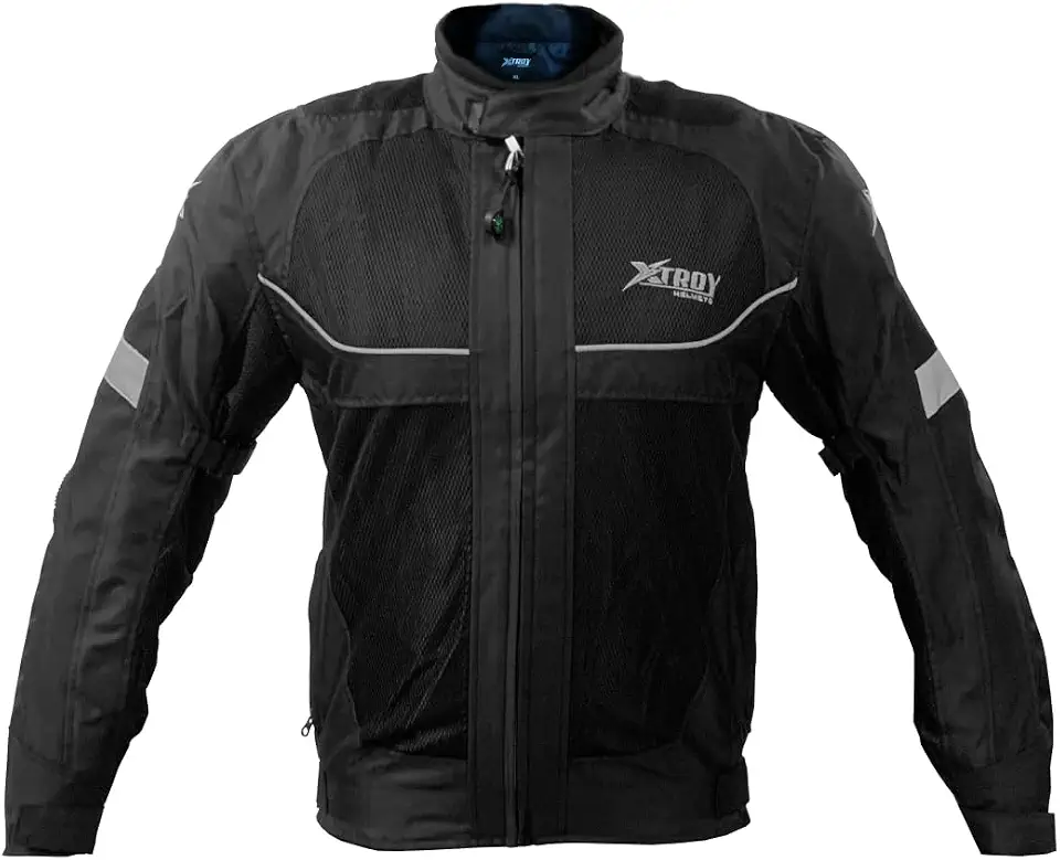 Jaqueta Motociclismo Moto Xtroy JK21 Verão Preto