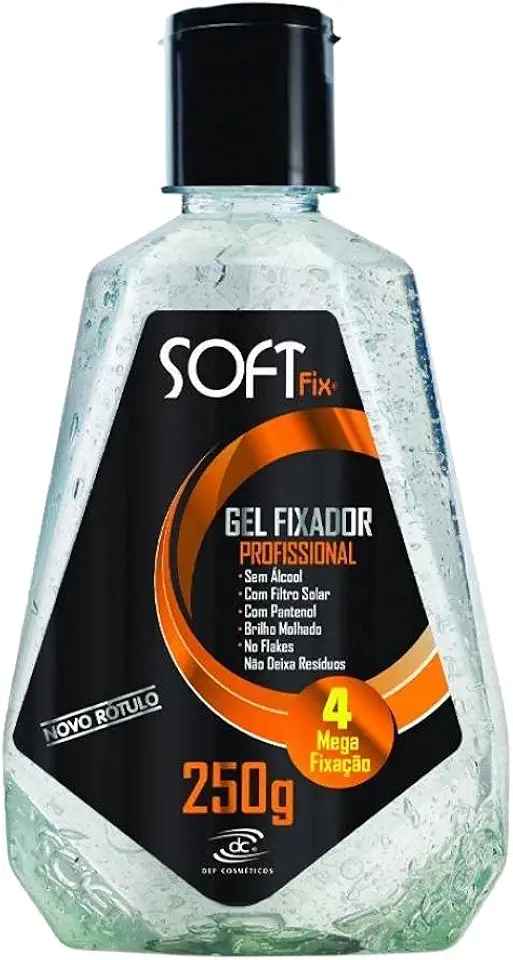 Soft Fix Gel Fixador 250G Fliptop Incolor Unit Softfix