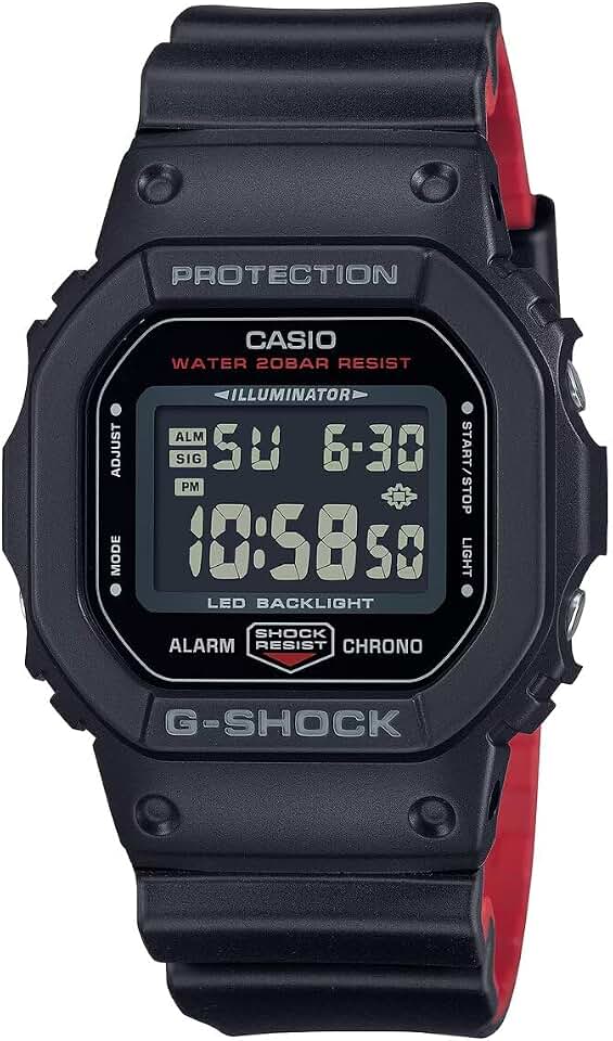 Relógio Casio G-shock Masculino Dw-5600uhr-1dr