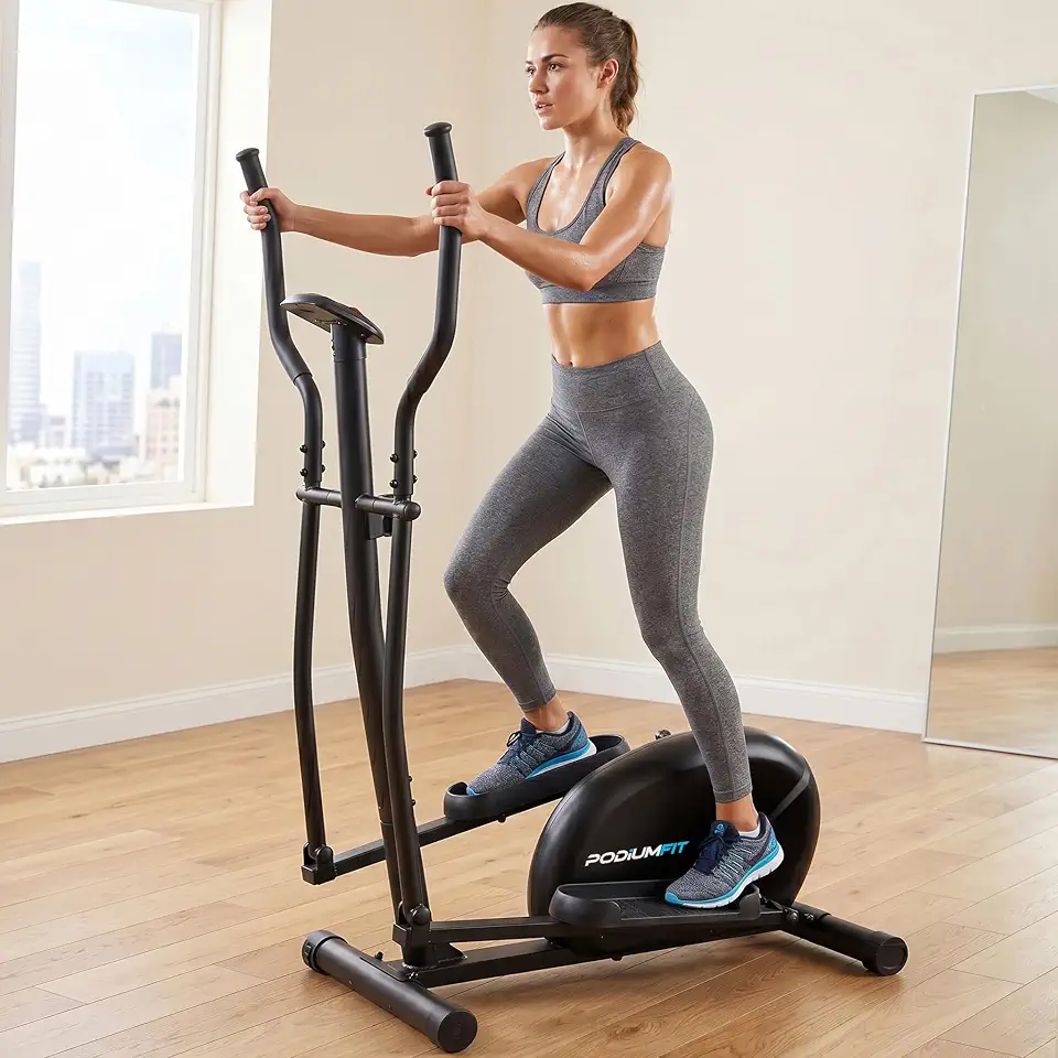 Elíptico Transport PodiumFit L100a Magnético 8 cargas Silencioso