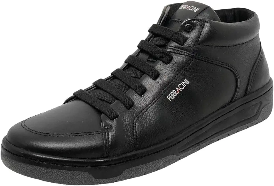 Tênis Masculino Cano Médio Caramelo Ferracini 8053-617D