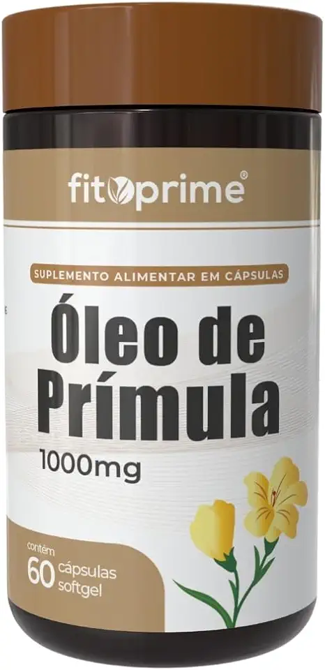 Óleo de Prímula 1000mg 60 Cápsulas Fitoprime