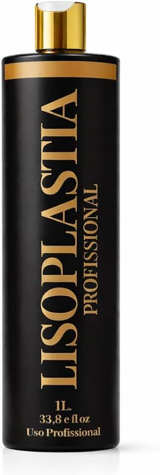 Progressiva Lisoplastia Profissional 1L, Alisamento Sem Formol, Redução de Volume, Anti-Frizz, para Todos os Tipos de Cabelo