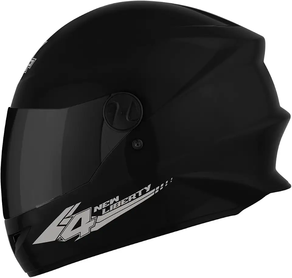 CAPACETE FECHADO PRO TORK NEW LIBERTY 4 SOLID PRETO TAM. 56 VIS. FUMÊ