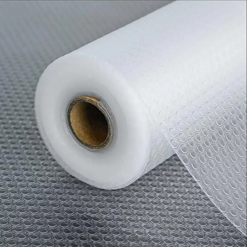 Forro Protetor PVC para Gaveta Armário Prateleira Antiderrapante Lavável Impermeável Recortável Cozinha Multiuso (4,00 X 0,50)