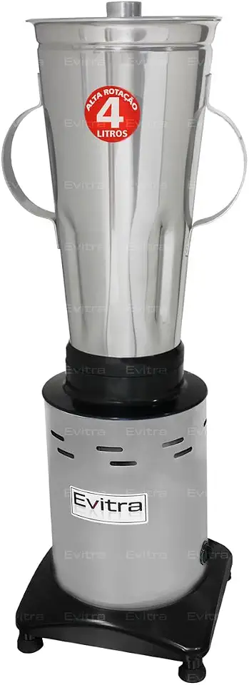Liquidificador Industrial de Alta Rotação 127V – Capacidade de 4 Litros – Potência Superior para Uso Profissional – Ideal para Restaurantes, Lanchonetes e Produção em Grande Escala