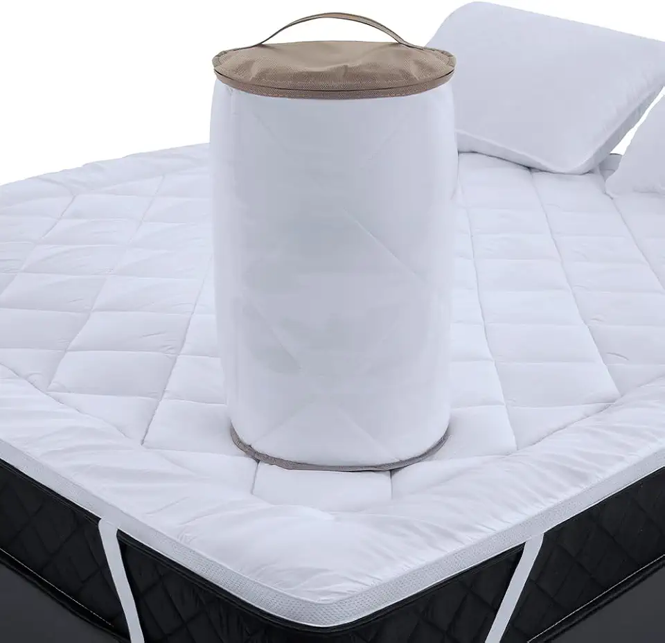 Pillow Top Casal Extra Macio Toque de Pluma em Fibra Siliconada 600g/m2 138x188cm BF Colchões | Fibra Siliconada, 600g/m²