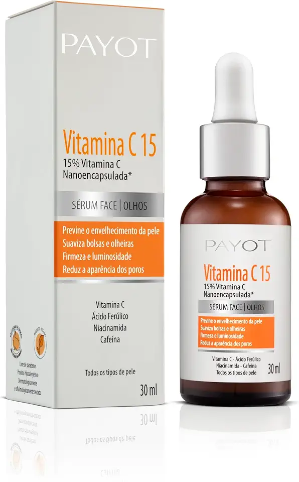 Payot Sérum Facial Vitamina C15 Modelo: 5705 Cor: Branco