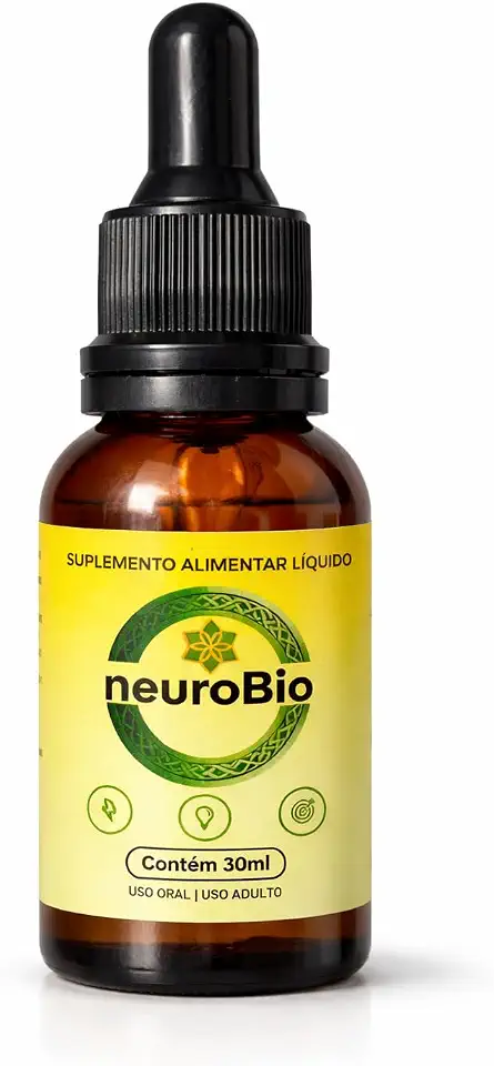 NeuroBio ImuneBio – Memória, Foco e Concentração | Clareza Mental e Energia Cerebral | CoQ10, Colina, Taurina e Vitaminas B | 30ml