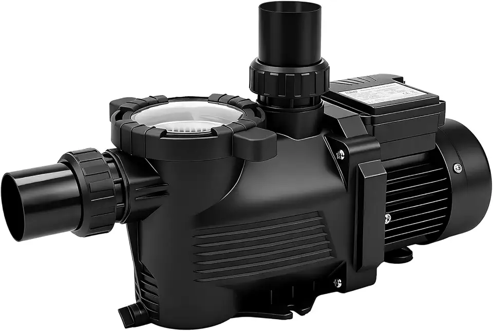 Pikes Bomba Para Piscina PS-KP356 1/2 CV Autoaspirante 220V 60Hz 9,5m³/h Conexões 50MM Cesto Filtro Proteção Térmica IPX5 Plástico Reforçado com Fibra de Vidro