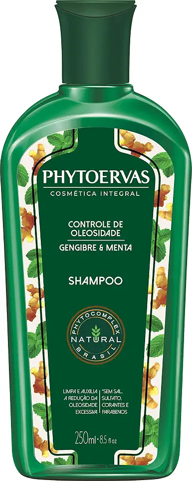 Phytoervas Controle da Oleosidade Shampoo Uso Diário, 250 ml